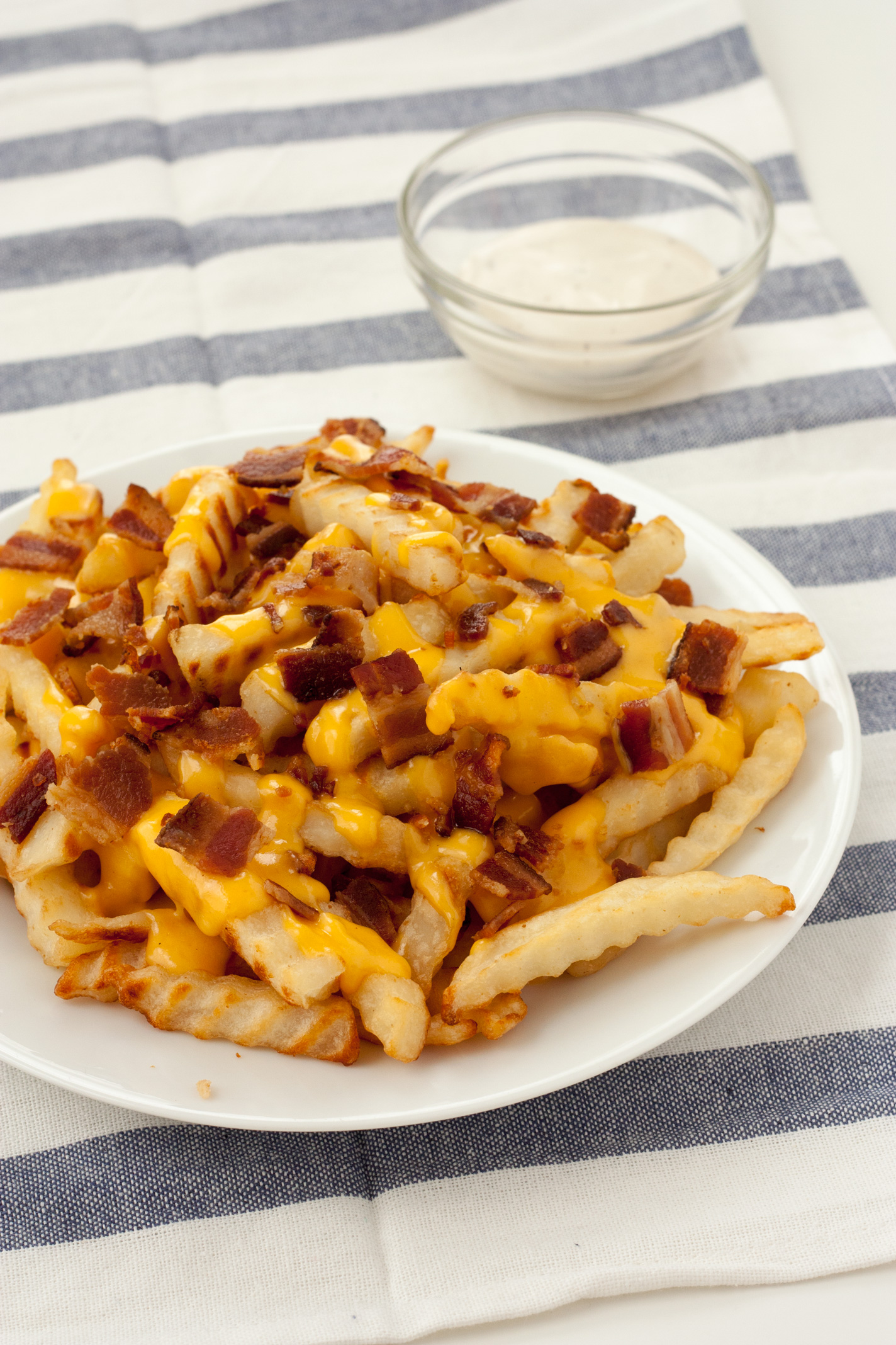 Bacon Ranch Cheese Fries | Chick And Her Cheese